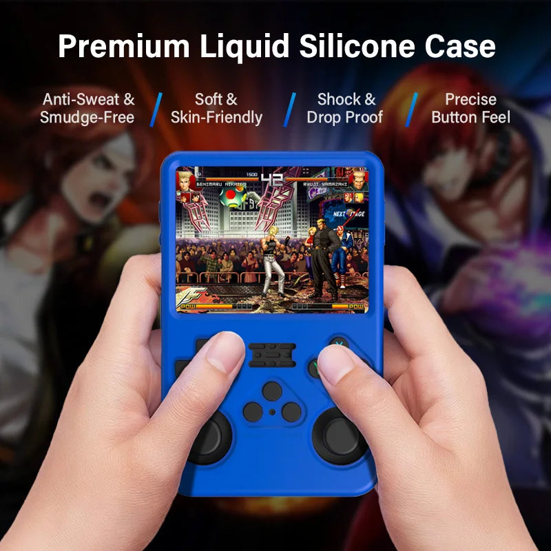 Color Silicone Case For R36S Handheld Game Console Silicone Protective