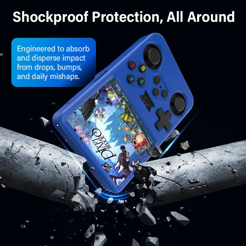 Color Silicone Case For R36S Handheld Game Console Silicone Protective