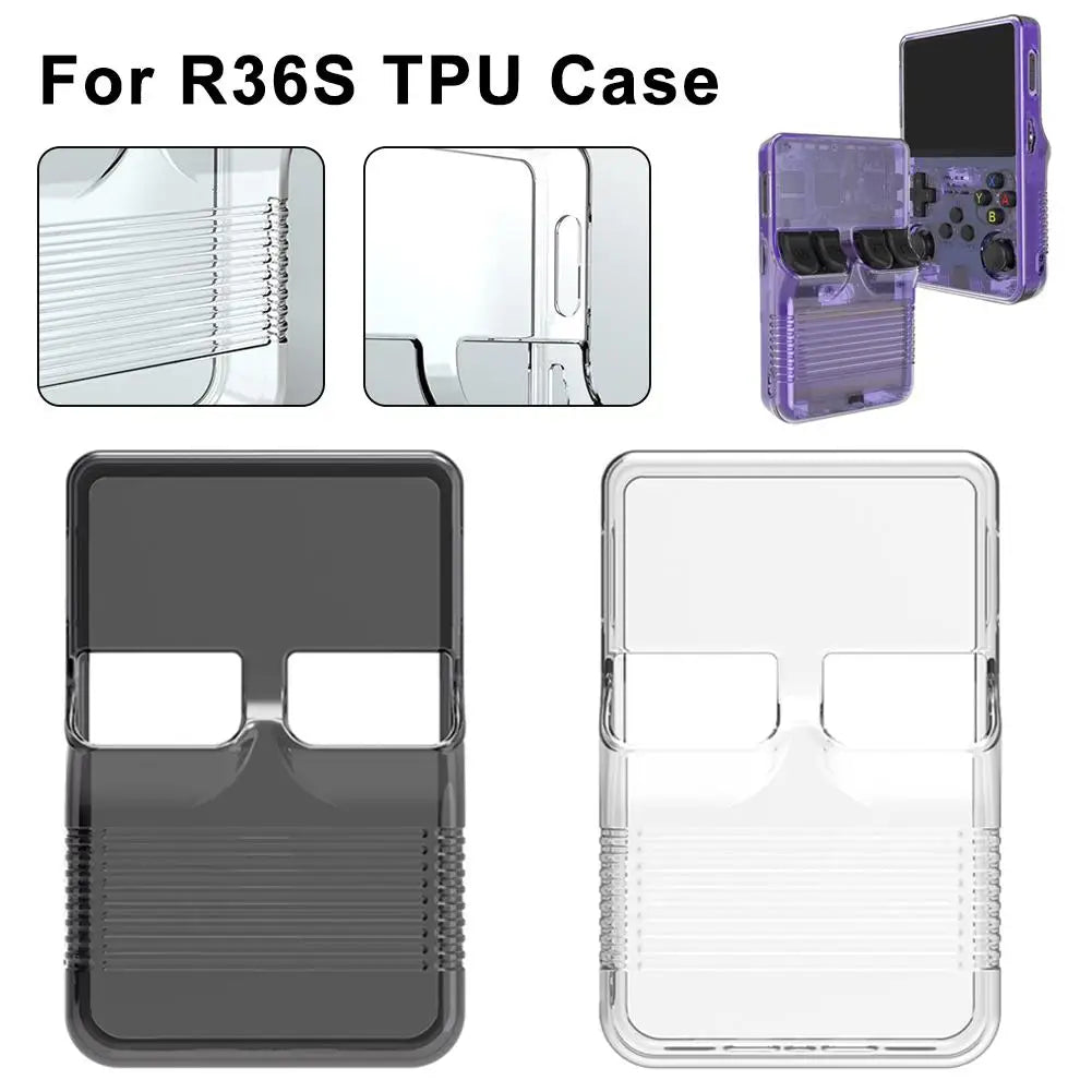 TPU Protective Case For R36S Handheld Game Console Accessories