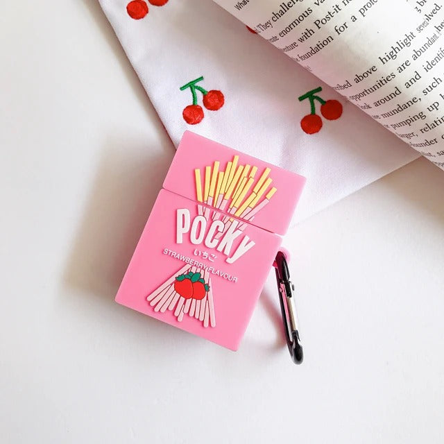 Pocky AirPods Case Soft Headphone Case