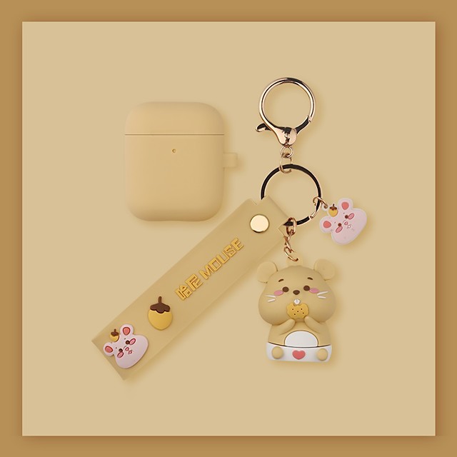 Case For AirPods Pro Cute / Lovely Headphone Case Soft