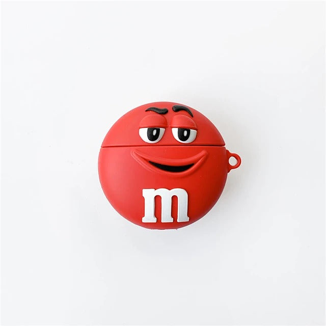Red M&M AirPods Case