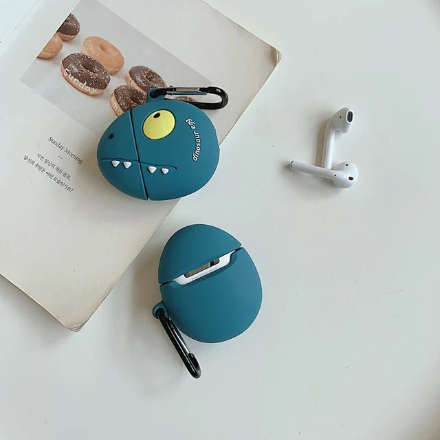 3D Cartoon Dinosaur AirPods Headphone Case