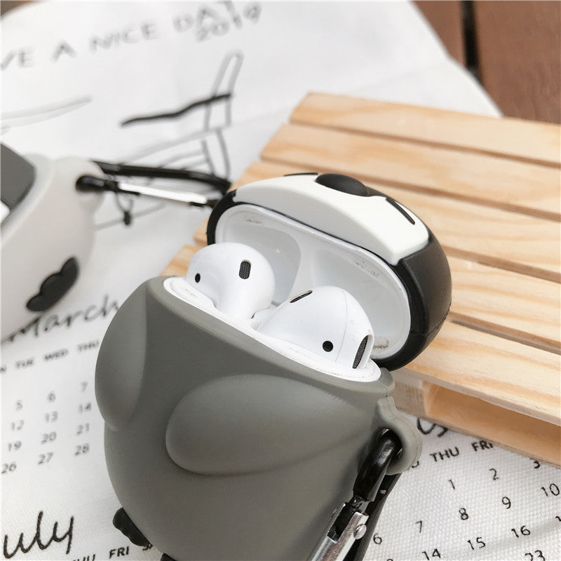 Cute Sleepy Penguin AirPods Case