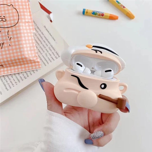 Cartoon Popeye Airpods 1/2/3 Case