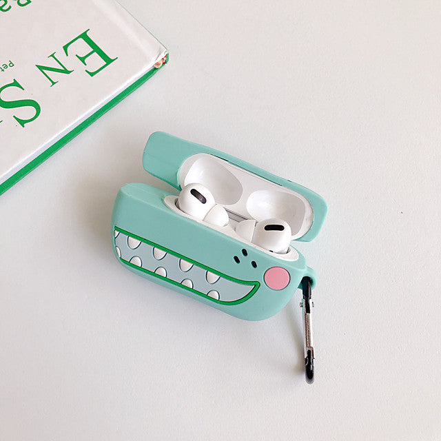 3D Crocodile AirPods Headphone Case