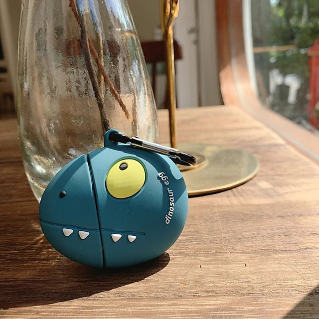 3D Cartoon Dinosaur AirPods Headphone Case