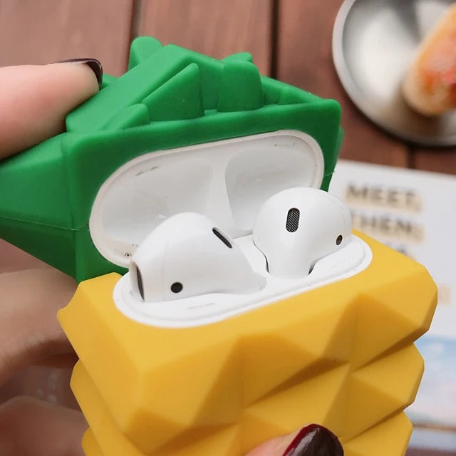 3D Pineapple AirPods Headphone Case