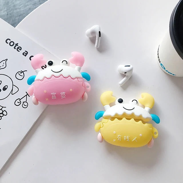 Cute Crab AirPods Case