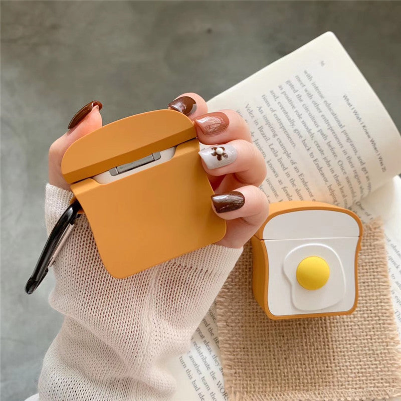 AirPods Fried Egg Silicone Case Cover