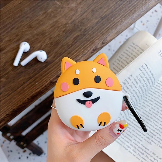 Shiba Inu AirPods Headphone Case Soft