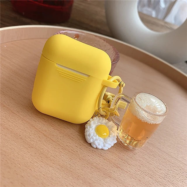 Milk Tea Pendant Silicone AirPods1/2/3