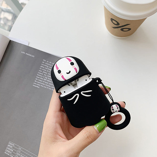 Cute Cartoon Faceless AirPods Case