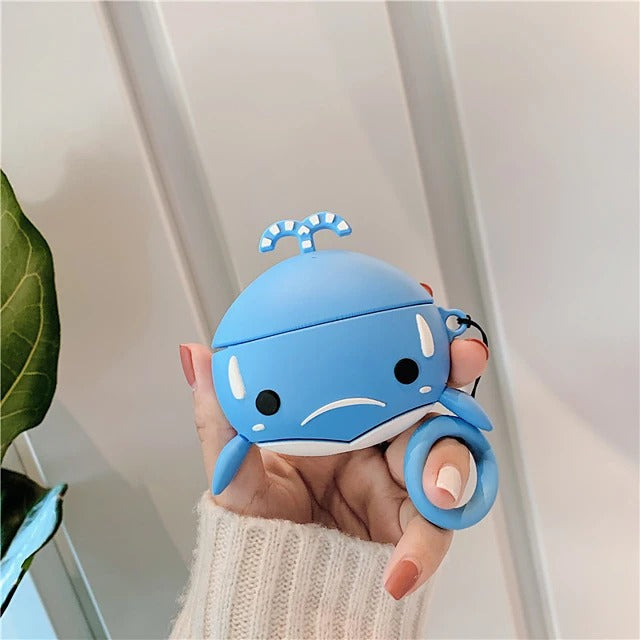 Whale AirPods Pro Cute Animal Headphone Case Soft