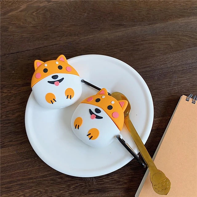 Shiba Inu AirPods Headphone Case Soft