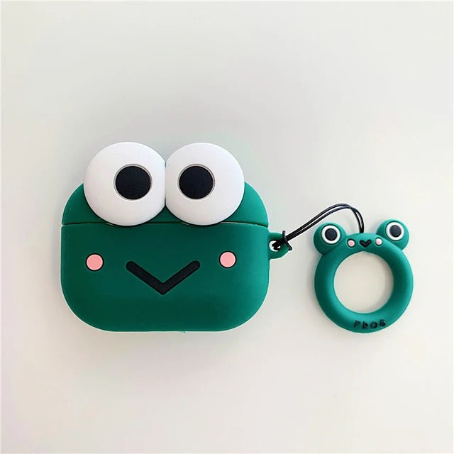 Cute Cartoon Frog AirPods Pro Headphone Case