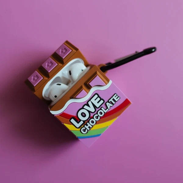AirPods Chocolate Silicone Case Cover
