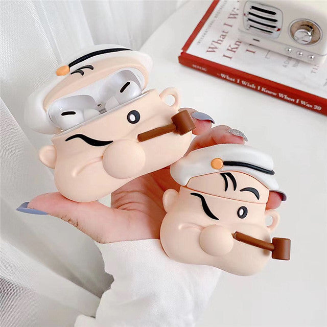 Cartoon Popeye Airpods 1/2/3 Case