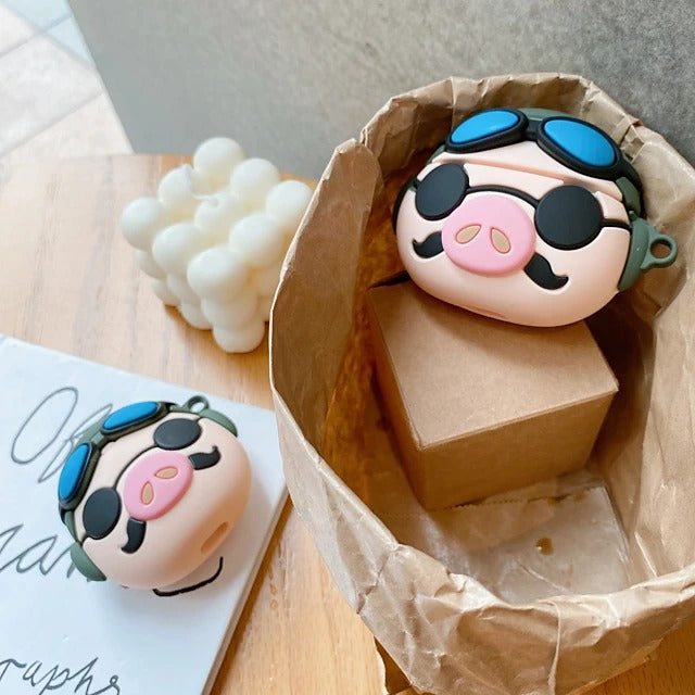 Flying Pig AirPods Pro Headphone Case