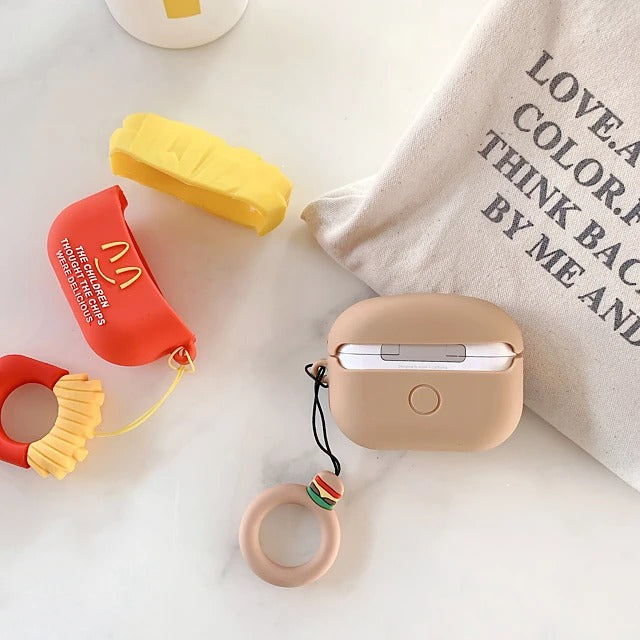 French Fries AirPods Pro Burger AirPods 1/2/3 Case