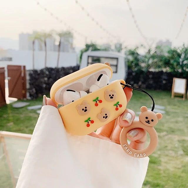 Cute Bear AirPods Pro Headphone Case