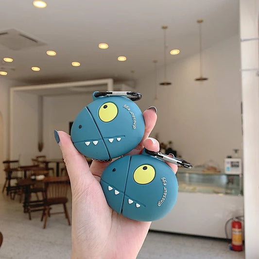 3D Cartoon Dinosaur AirPods Headphone Case