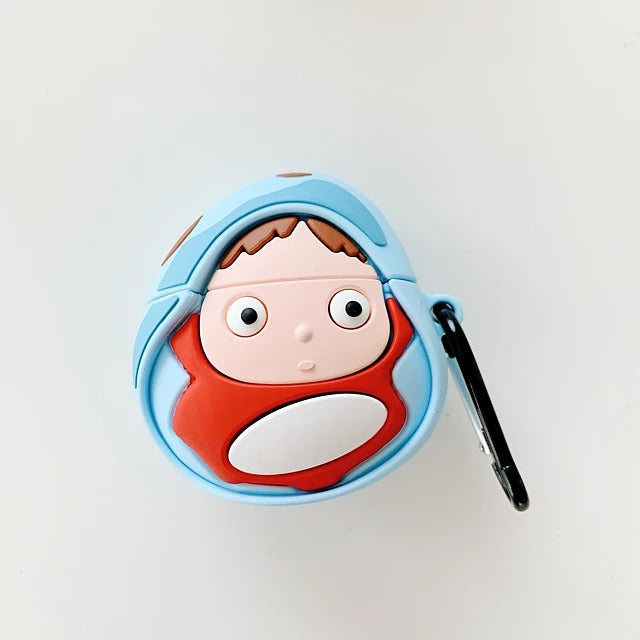 Ponyo AirPods Pro Case Stuck in Blue Baby AirPods Case