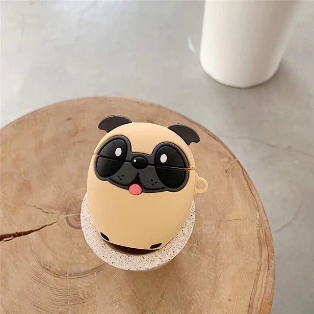 Cute Pug AirPods Headphone Case