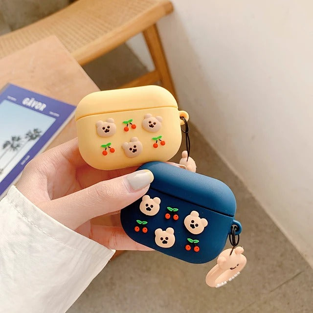 Cute Bear AirPods Pro Headphone Case