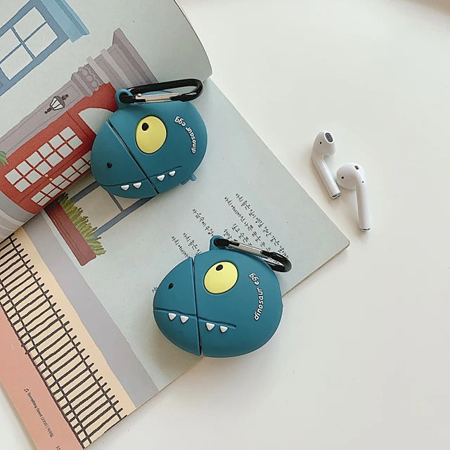 3D Cartoon Dinosaur AirPods Headphone Case