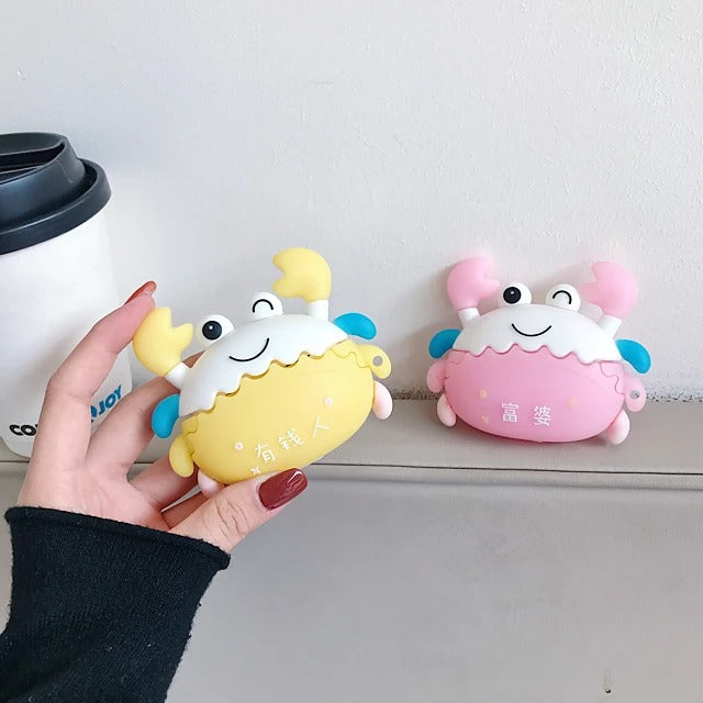 Cute Crab AirPods Case