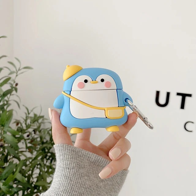 Cute Penguin AirPods Case