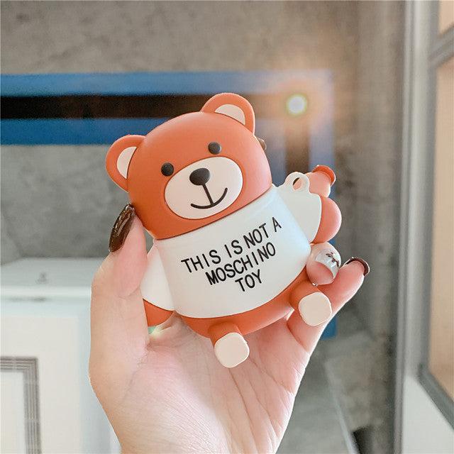 Cute Bear Headphone Case