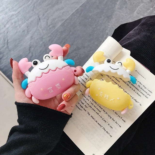 Cute Crab AirPods Case