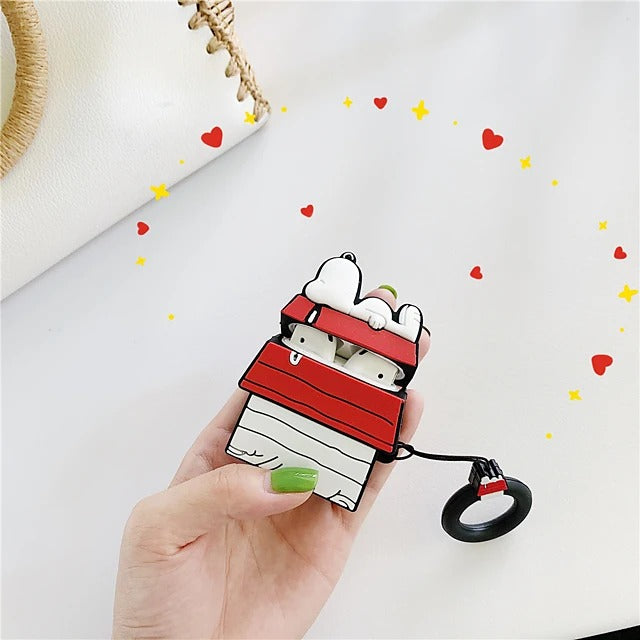 Snoopy House AirPods Headphone Case