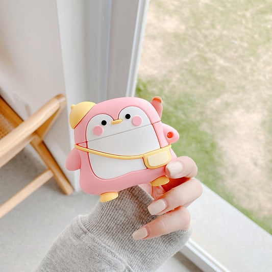 Cute Penguin AirPods Case