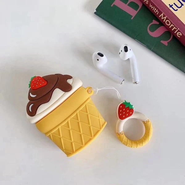 AirPods Ice Cream Silicone Case Cover