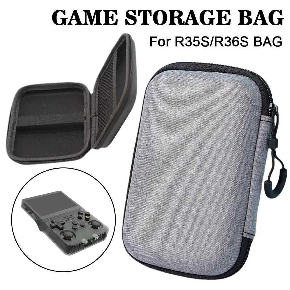 For R36S/R35S Game Console Storage Bag EVA Hard Portable Protective