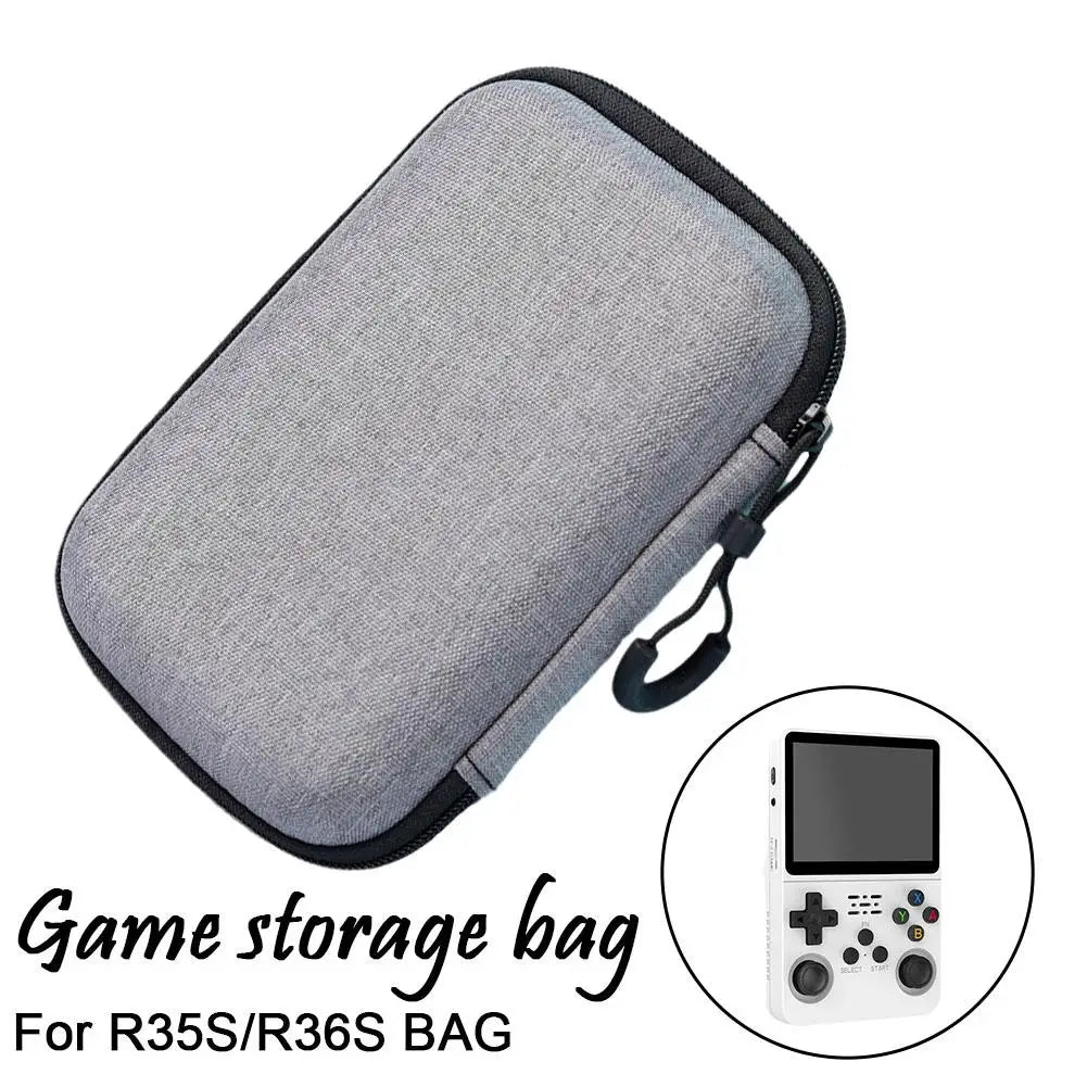 For R36S/R35S Game Console Storage Bag EVA Hard Portable Protective
