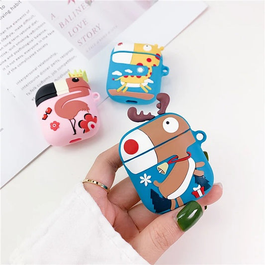 3D Animal Airpods 1/2/3 Case