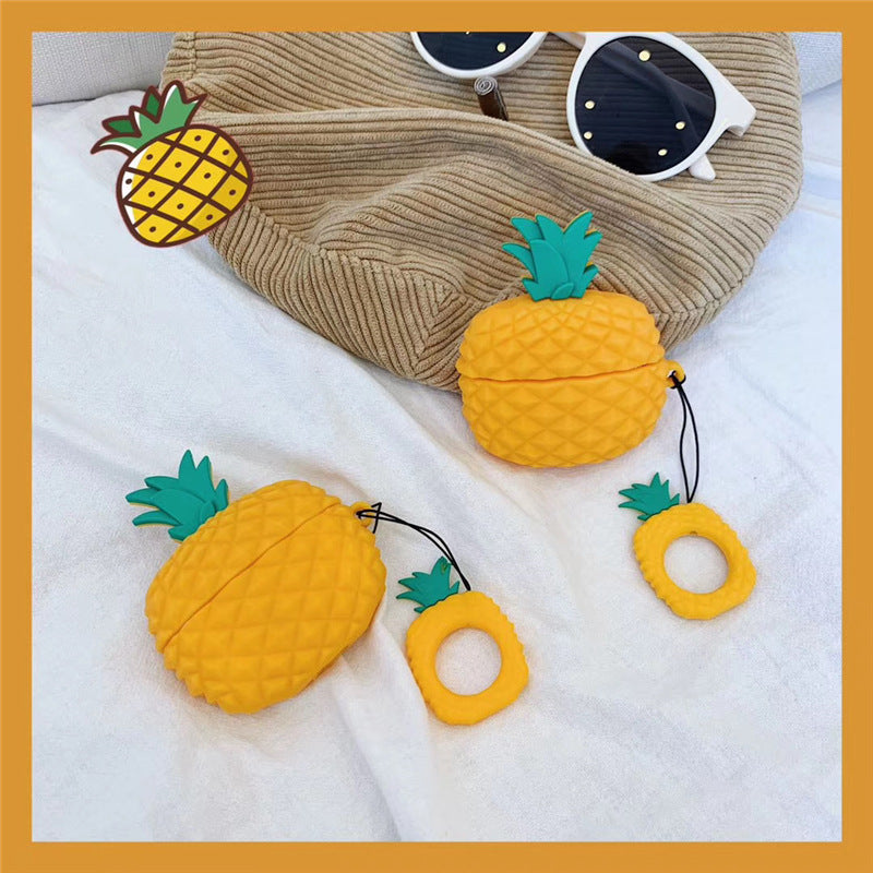 Pineapple Silicone AirPods Case Cover