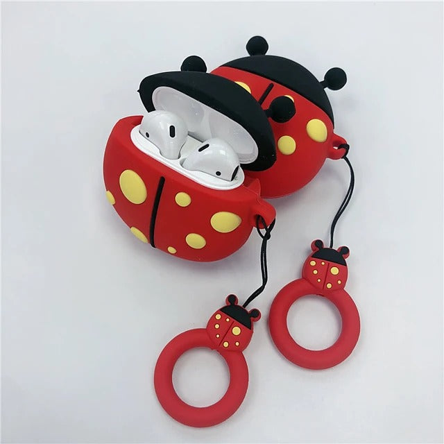 The Black Ladybug AirPods Case