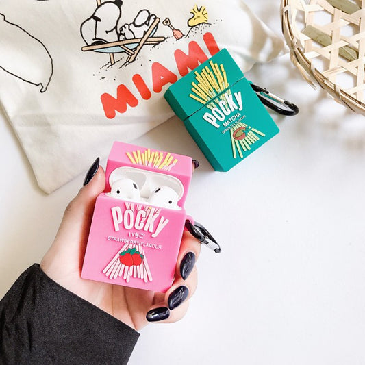 Pocky AirPods Case Soft Headphone Case