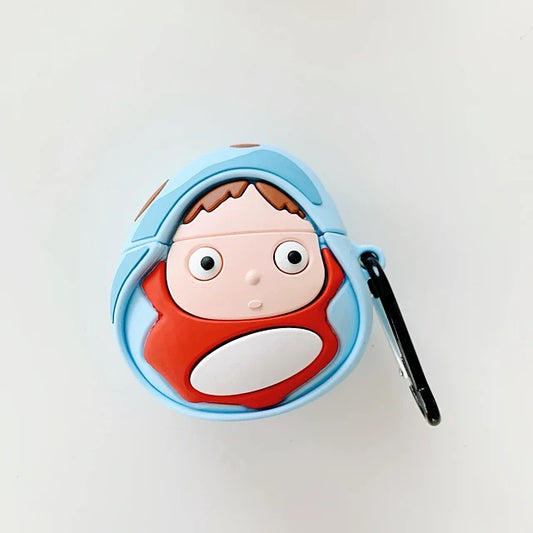 Ponyo AirPods Pro Case Stuck in Blue Baby AirPods Case