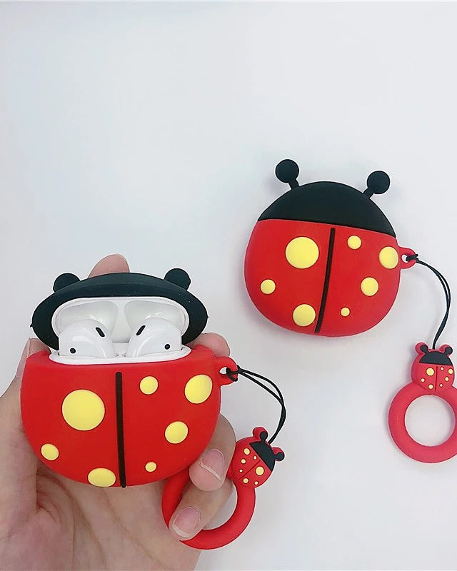 The Black Ladybug AirPods Case