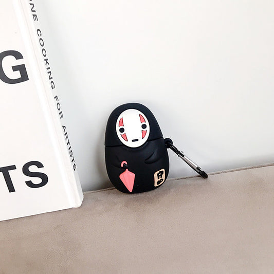 Forky Airpods case,Cute Cartoon Faceless Man AirPods case