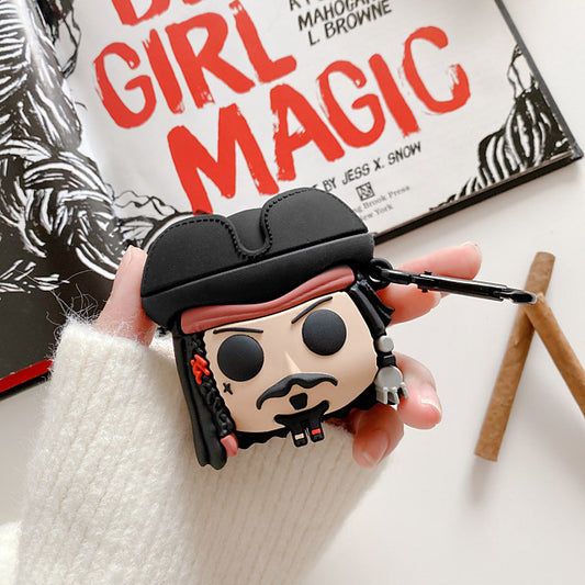 Pirate Captain AirPods Pro Cute / Cool / Lovely Headphone Case Hard