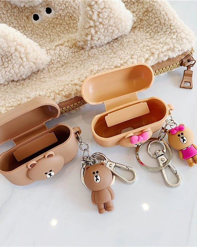 TPU Soft Lovely Cartoon Pattern AirPods Pro Case