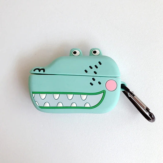3D Crocodile  AirPods Headphone Case